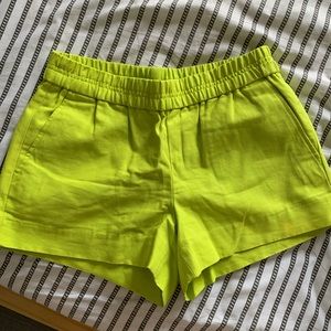 J Crew Neon Shorts